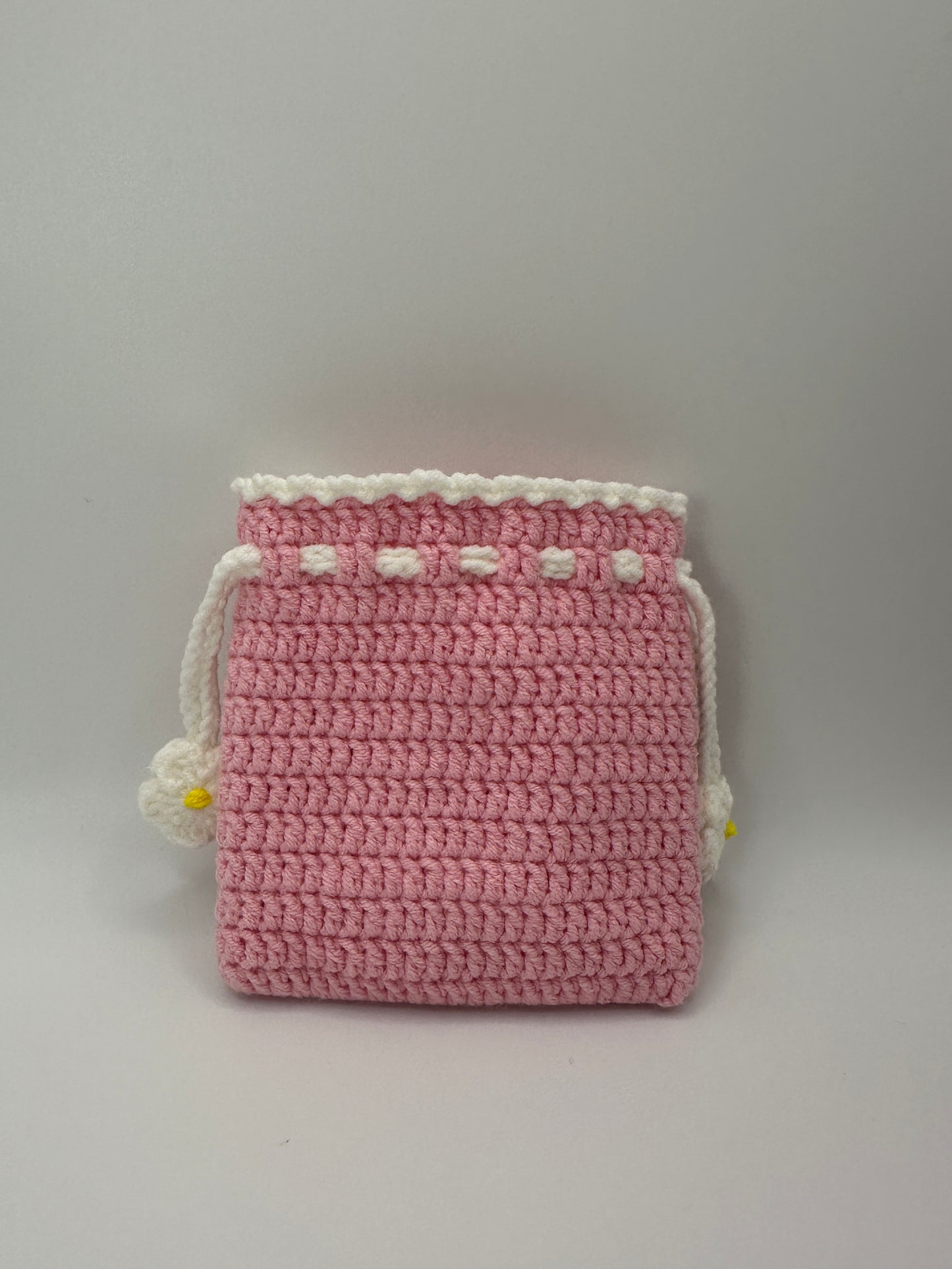 Handmade Party Bear Drawstring Bag
