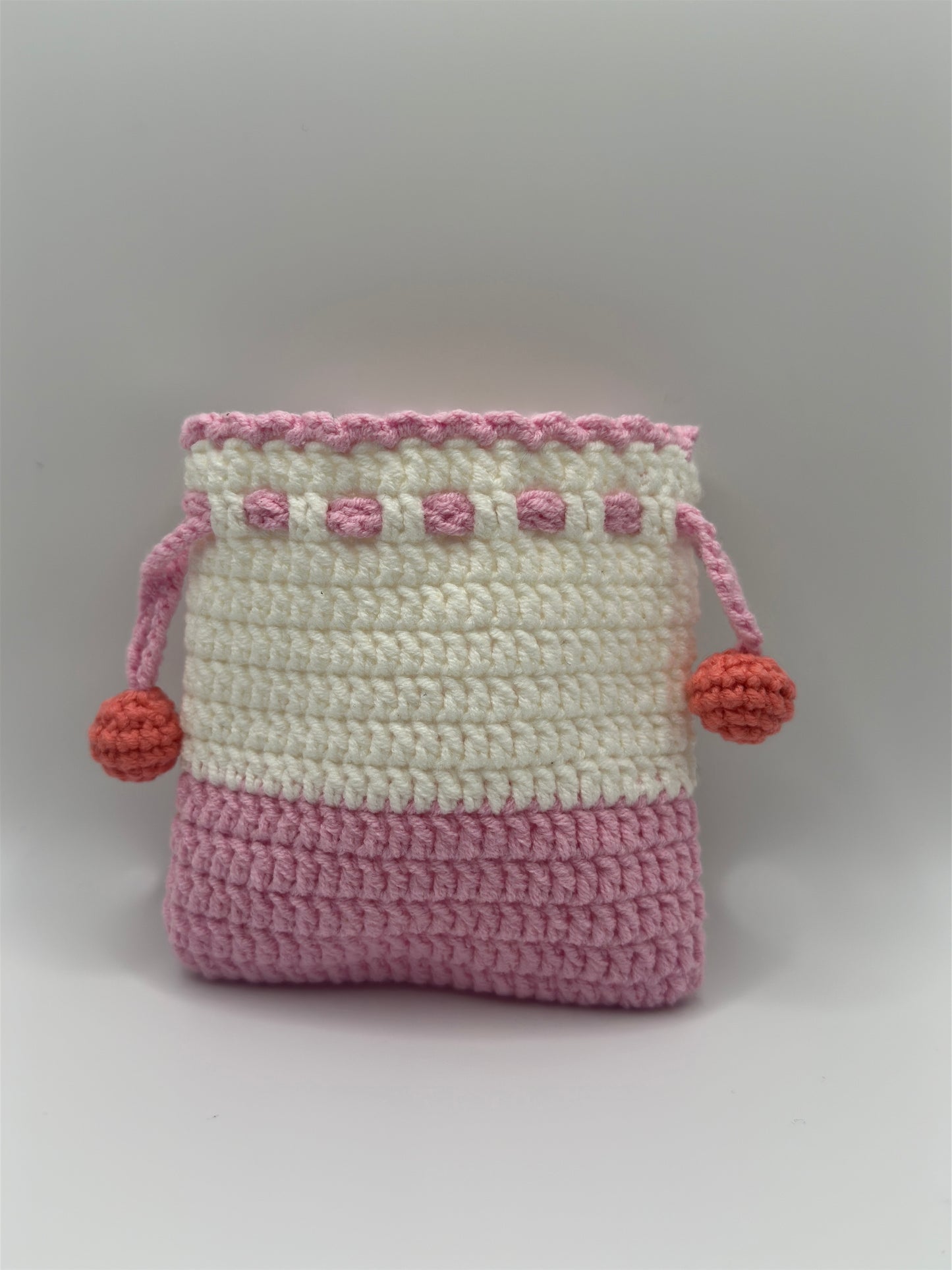 Handmade Crochet Cute Cat Coin Purse